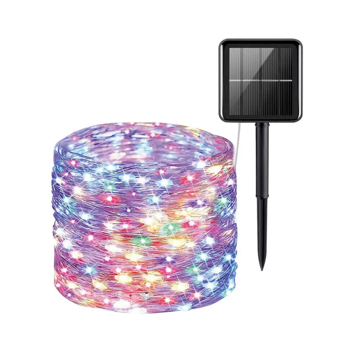 SOLAR LED STRIP RGB 1.2V 4W IP65 600LM 20M LIGHTEX FESTA - LED ленти и аксесоари<<<Вътрешно осветление<<<Мебели и