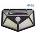 SOLAR LED WALL SPOT WITH SENSOR 0.7W 4000K IP44 BLACK VIVALUX VAST - Соларни прожектори<<<Външно