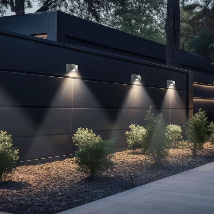 Solar-powered spotlight Aktive 10 x 8 x 5 cm (6 Units) - Декорация и Осветление<<<Дом Градина<<<BigBuy&&&Соларно