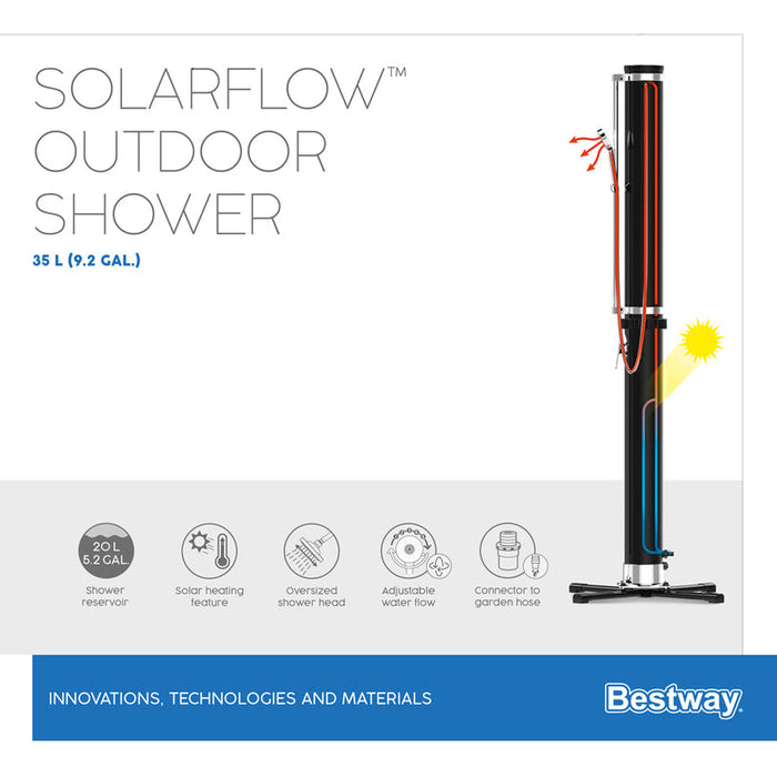 СОЛАРЕН ДУШ 35L BESTWAY 58696 - Соларни душове<<<Къмпинг<<<Градина<<<Praktiker