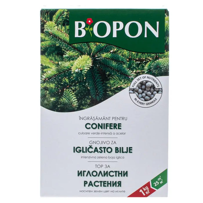 SOLID FERTILIZER FOR CONTINUOUS PLANTS 1KG BIOPON - Торове<<<Торове почви и тревни смески<<<Градина<<<Praktiker