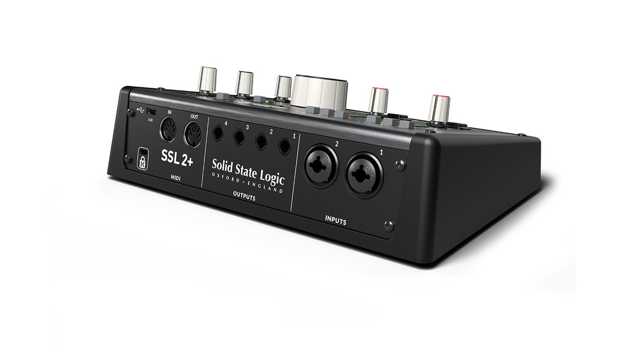 Solid State Logic SSL2+ MKII - Interfaz de audio USB-C 2x2