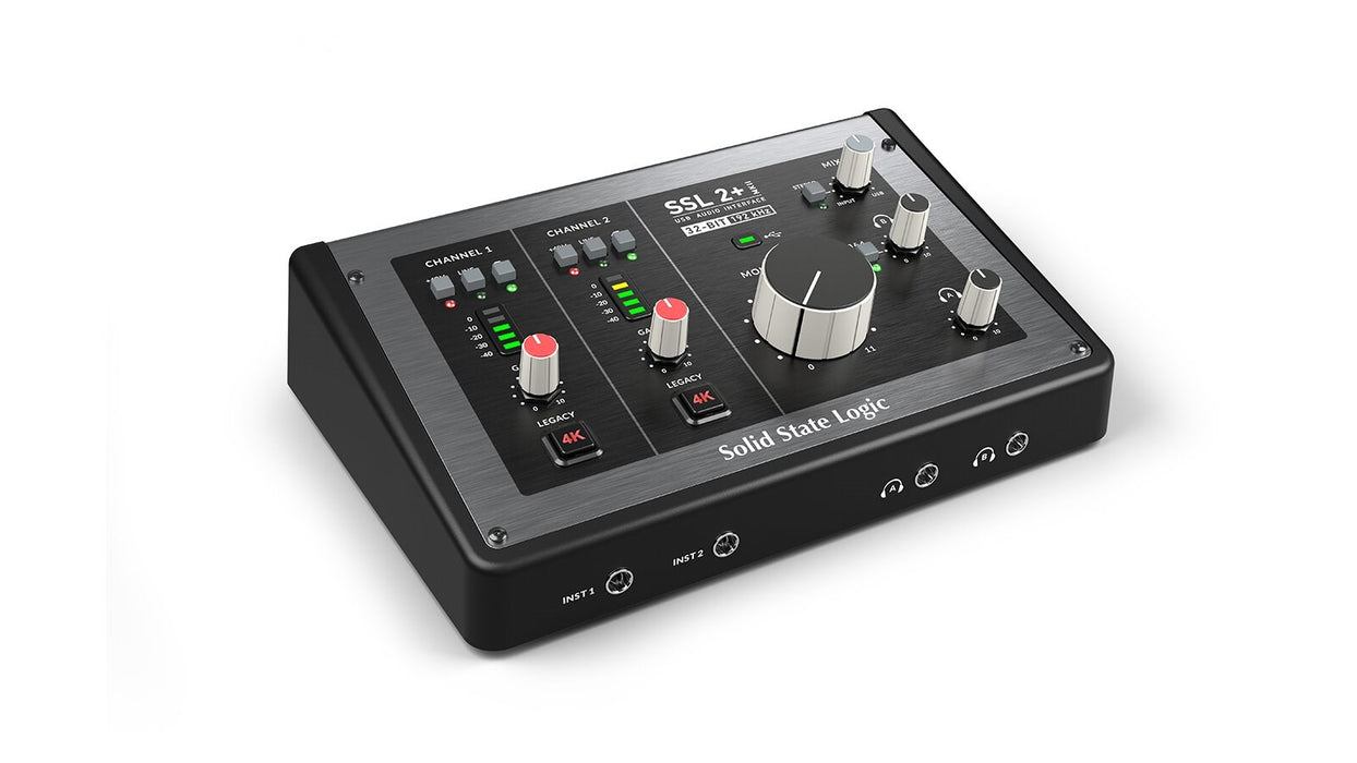 Solid State Logic SSL2+ MKII - Interfaz de audio USB-C 2x2