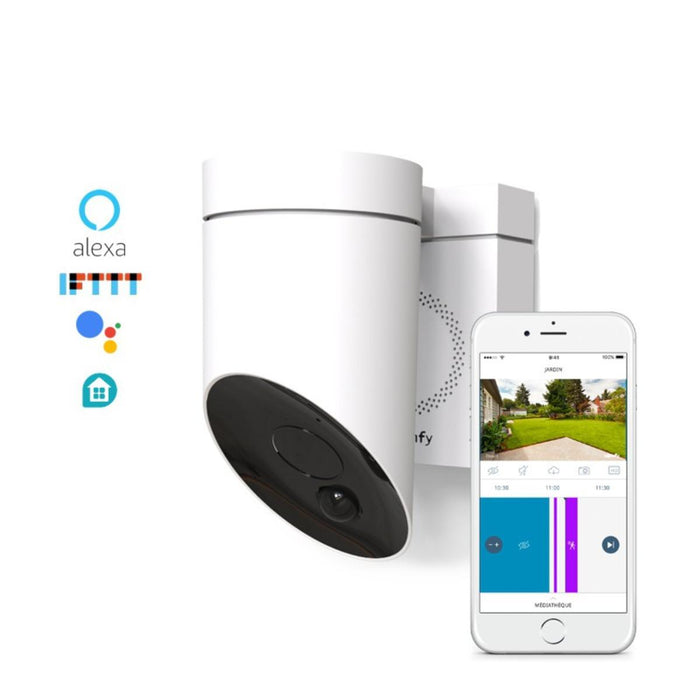 SOMFY OUTDOOR CAMERA - WHITE