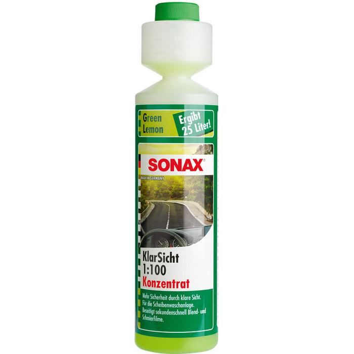 CLEANING LIQUID 1:100 GREEN LEMON 250ML SONAX