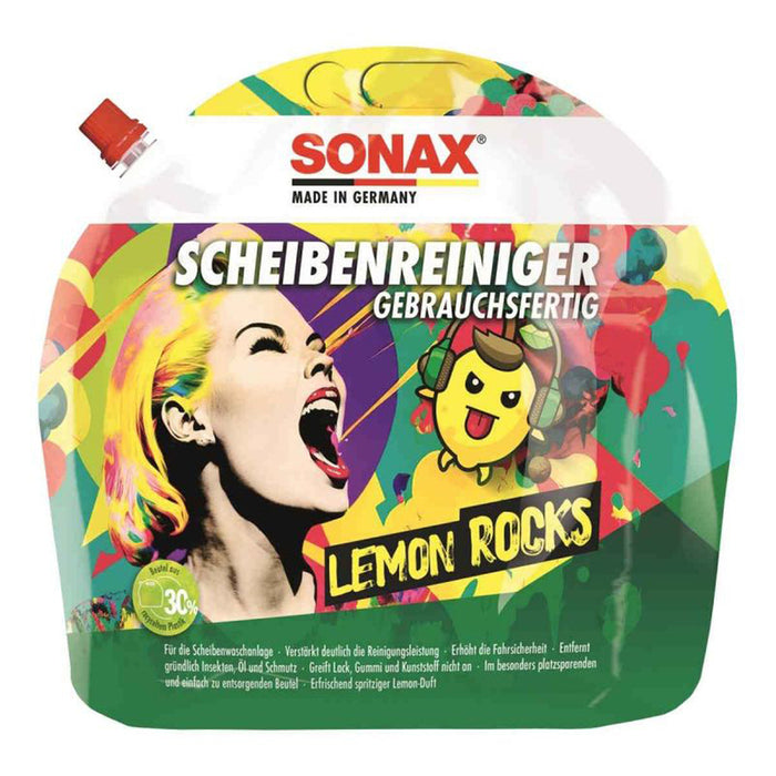 SUMMER WIPER FLUID 3L SONAX LEMON ROCKS