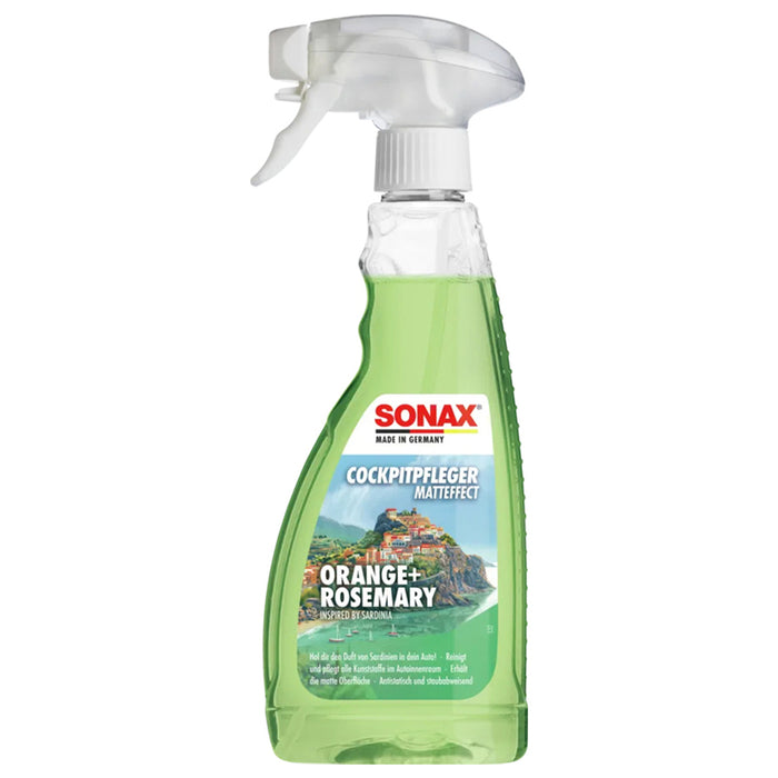SPRAY PANEL ORANGE/ROSEMARY, TRIGGER 500 SONAX