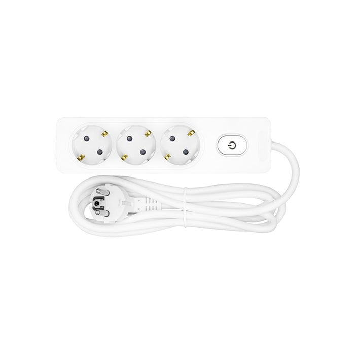 POWER SUPPLY 3 SOCKETS AND 1.5M CABLE WHITE WITH SONEX KEY