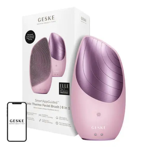 Sonic Thermo Facial Brush 6 in 1 Geske with APP (pink) - Massagers<<<Facial care devices<<<Health and beauty<<<InnproXML
