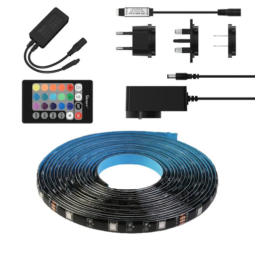Sonoff L2-2M kit intelligent waterproof LED strip 2m RGB remote control Wi-Fi power supply - Smart home<<<HurtelXML
