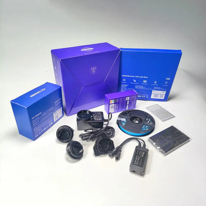 Sonoff L2-2M kit intelligent waterproof LED strip 2m RGB remote control Wi-Fi power supply - Smart home<<<HurtelXML