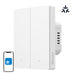 SONOFF M5-2C-80W WiFi Matter smart wall switch (2-channel for frame) - Switches<<<Control devices<<<Smart