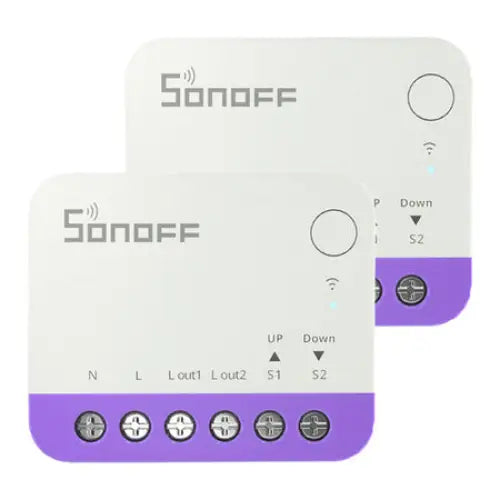 Sonoff MINI-RBS WiFi smart mini roller shutter switch (2 pcs.) - Smart controllers<<<Control devices<<<Smart