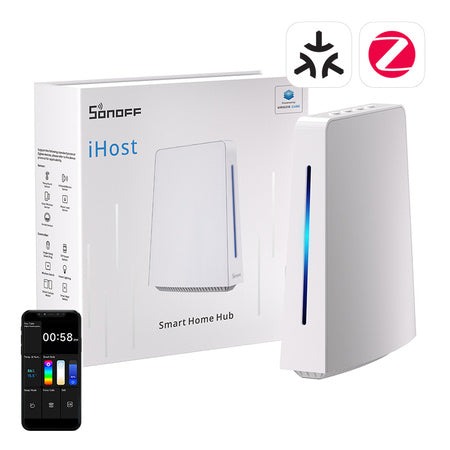 Bramka iHost Hub WiFi, ZigBee, Bluetooth, Matter SONOFF AIBridge-26, 4GB, LAN