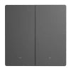 Sonoff M5 2C Smart WiFi Wall Switch, Gray (2-Channel)