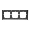 Frame for switch M5 80 triple 3-fold SONOFF M5-3C-80-F (graphite/black)