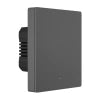 Smart WiFi wall switch SONOFF M5-1C-80 (1-channel, for frame, graphite)