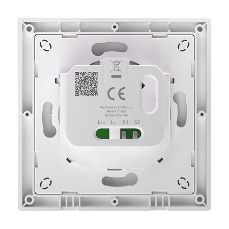 SONOFF E1GSL wall switch housing (without N)