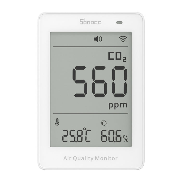 Sonoff AirGuard CO2 SAWF-08P WiFi LCD Air Quality Meter