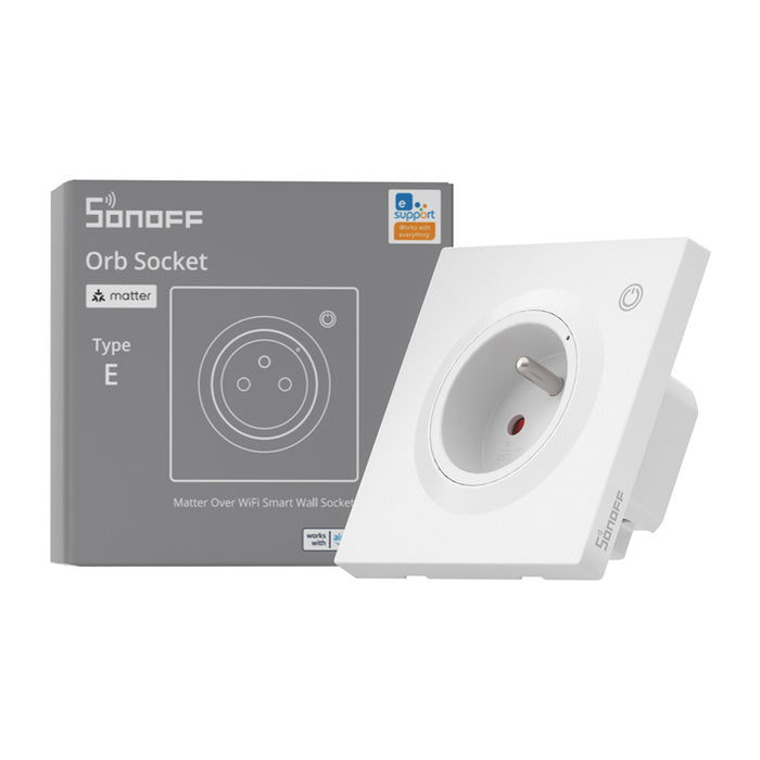 Sonoff WS01TPE-E WiFi Smart Wall Socket (Type E)