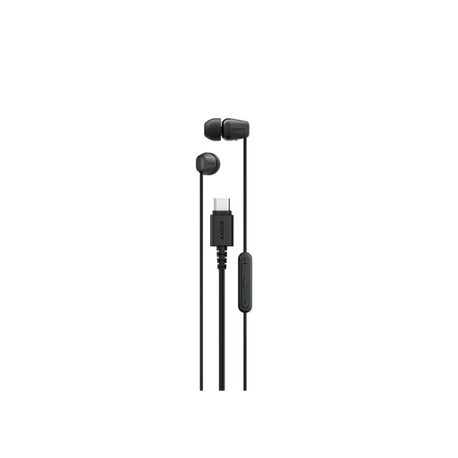 Sony Headset IER-EX15C USB-C Black - Слушалки<<<SONY Small Audio<<<SONY<<<PolyComp&&&Електроника Периферни и резервни