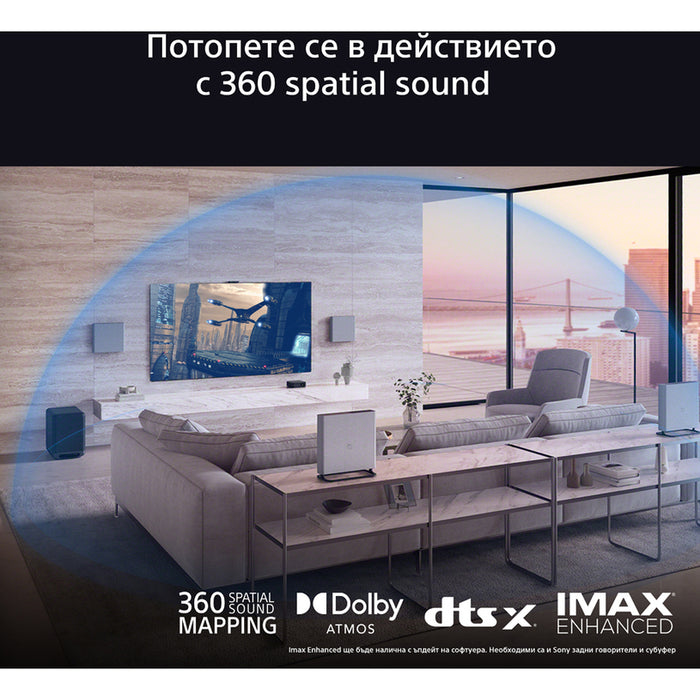 Sony HT-A9M2, BRAVIA Theater Quad with 16 total speakers, Dolby Atmos/DTS:X