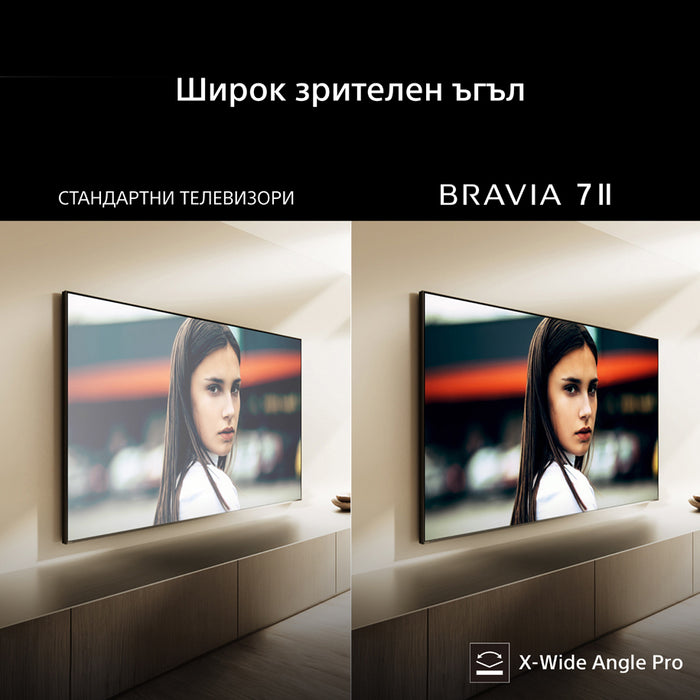 TV SONY BRAVIA 7II K-65XR75M2 4K Ultra HD TRUE RGB LED SMART TV, GOOGLE TV, 65.0 ", 164.0 cm