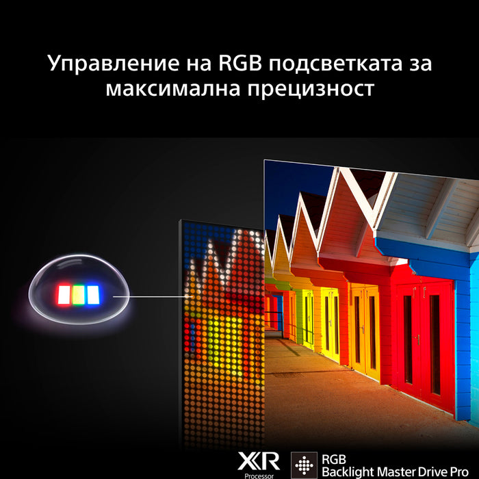 TV SONY BRAVIA 7II K-55XR75M2 4K Ultra HD RGB-MINI LED SMART TV, GOOGLE TV, 55.0 ", 139.0 cm