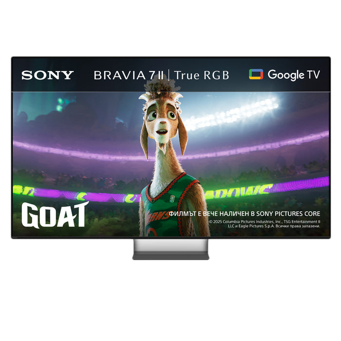 TV SONY BRAVIA 7II K-55XR75M2 4K Ultra HD TRUE RGB LED SMART TV, GOOGLE TV, 55.0 ", 139.0 cm