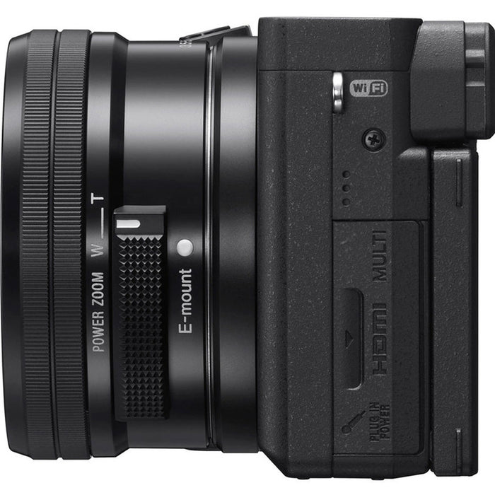 Mirrorless camera SONY ALPHA ILCE6400AKB 24.2 MPx, WI-FI, MIRRORLESS