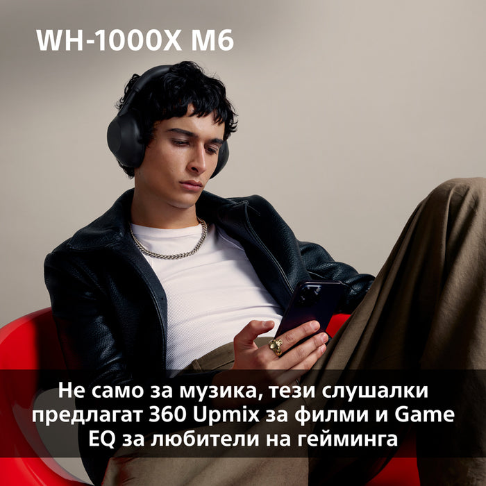 Stereo headphones SONY WH1000XM6T