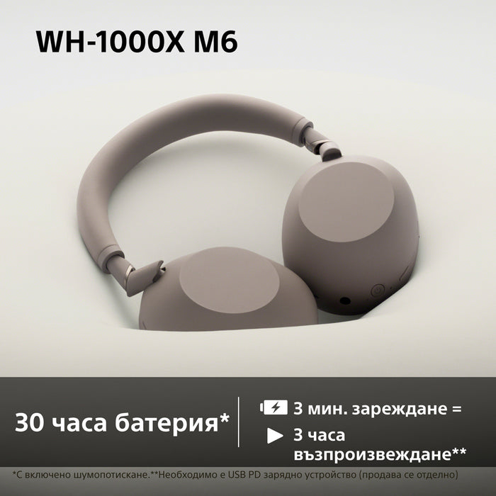 Stereo headphones SONY WH1000XM6T