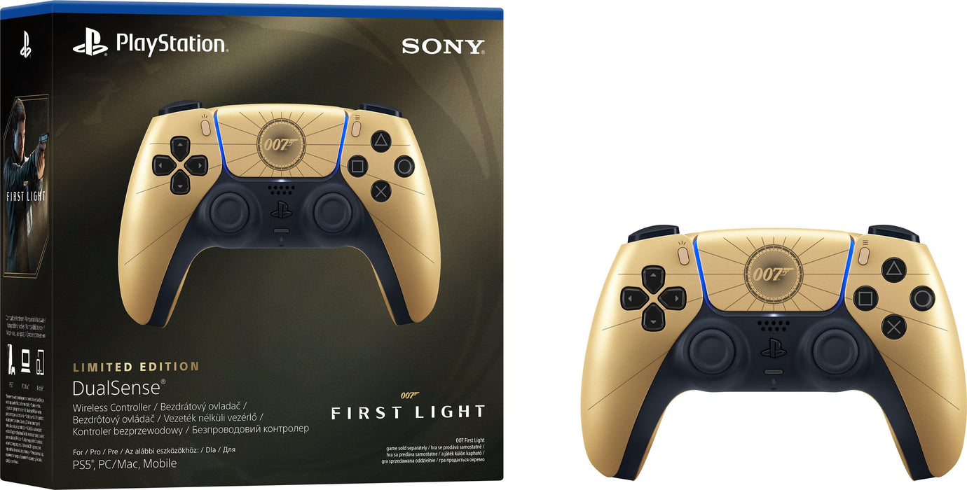 Sony PS5 DualSense Wireless Gamepad - 007 First Light, Limited Edition