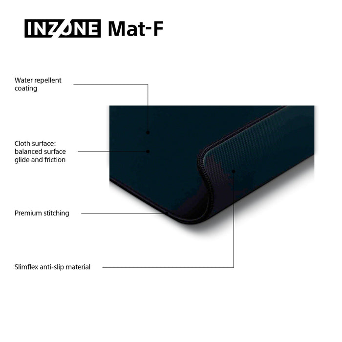 Gaming Mouse Pad 480x400x6 mm SONY INZONE Mat-F MPDF900B.WW