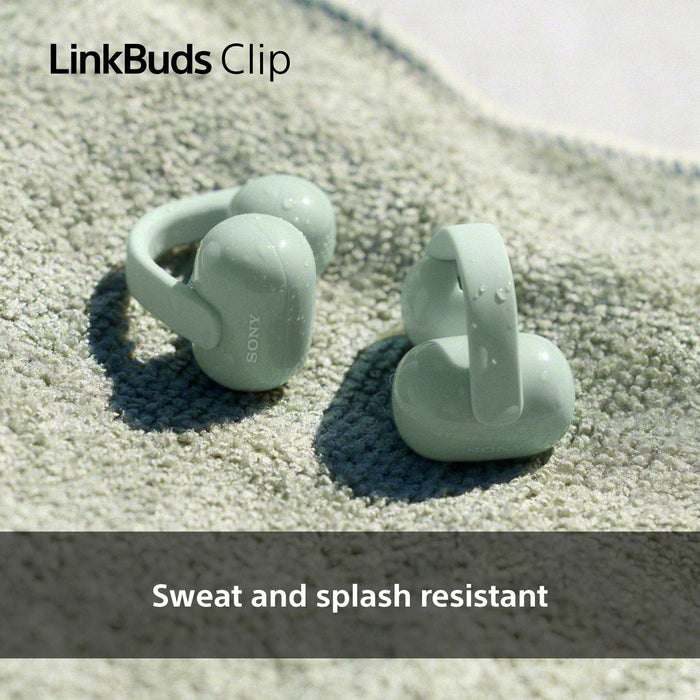 Sony LinkBuds Clip WF-LC900 TWS Open-ear Earbuds , greige