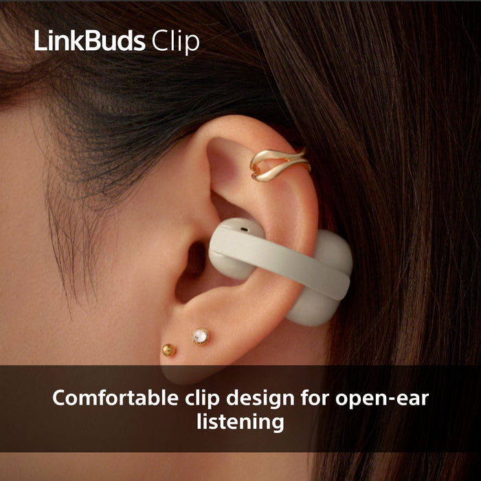 Sony LinkBuds Clip WF-LC900 TWS Open-ear Earbuds , lavender