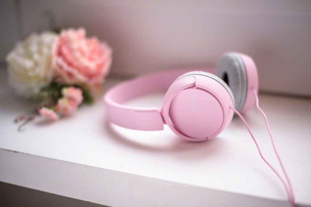 Sony MDR-ZX110 Wired On-Ear Foldable Headphones Pink EU