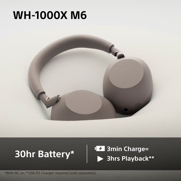 Stereo headphones SONY WH1000XM6T