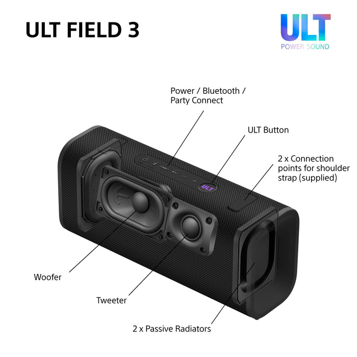 Sony SRSULT30H.CE7 Ult Field 3 Speaker