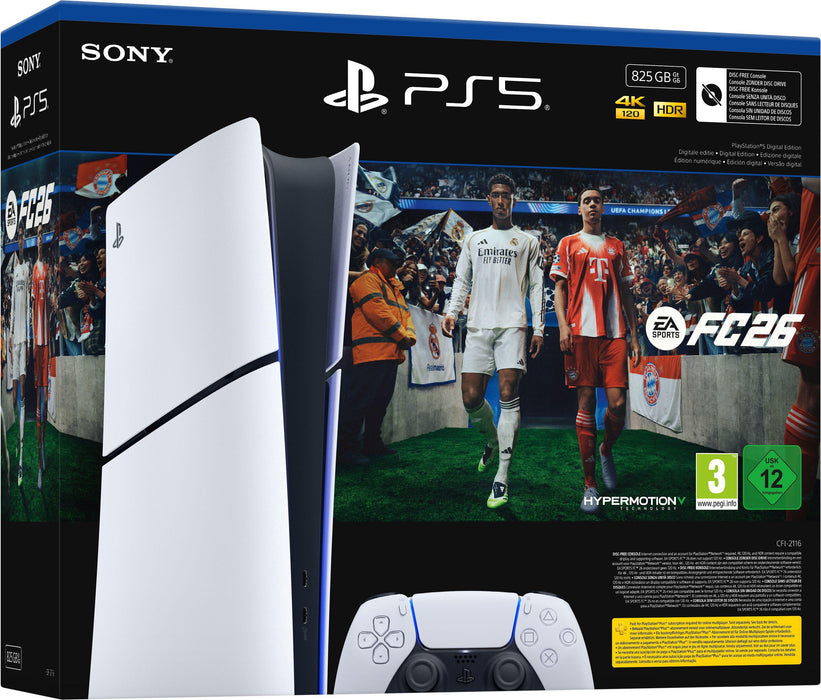 Console PlayStation 5 (Slim) - Digital Edition + FC26