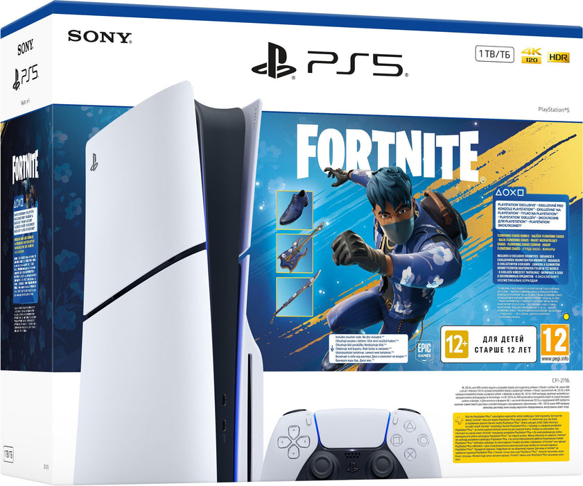 Sony PlayStation 5 1TB console + Fortnite Flowering Chaos