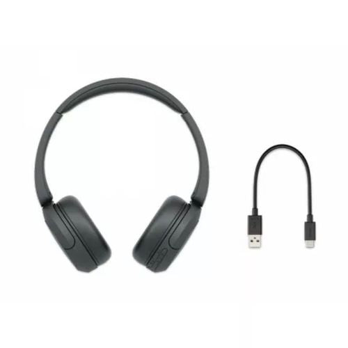 Sony WH-CH520 Bluetooth On-Ear Headphones BT 5.2, Black EU