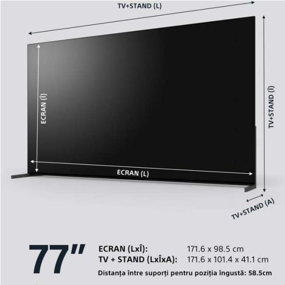 TV SONY Bravia XR OLED XR77A95L