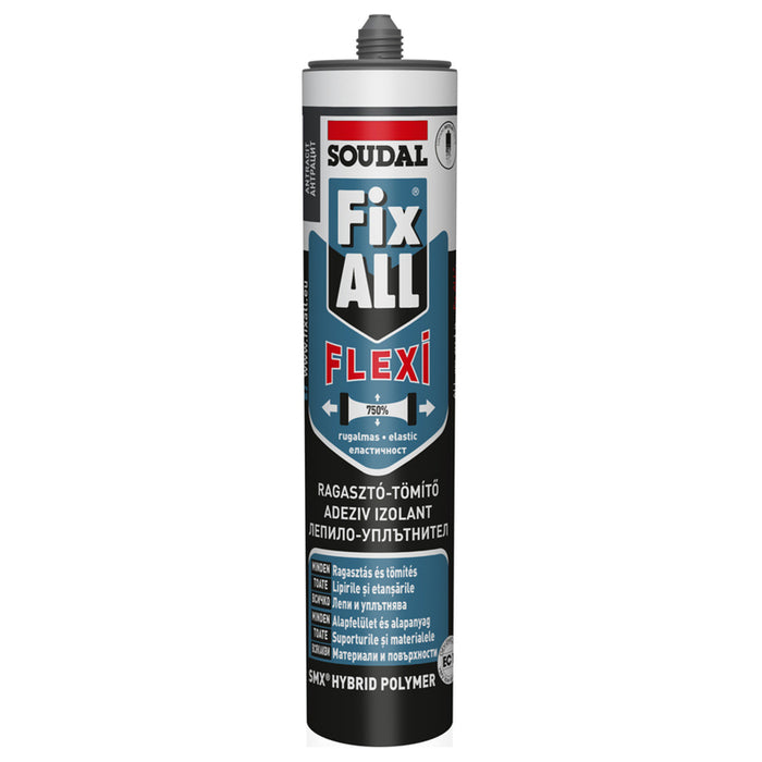 ADHESIVE SEALANT FIX ALL FLEXY ANTHRACITE 290 G SOUDAL