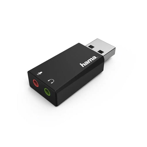 Sound card HAMA 2.0 Stereo USB 2.0 Black - Звукови карти<<<Компютърни компоненти<<<ValiAPI
