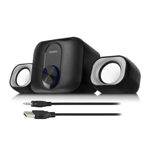 Sound system EWENT Eminent 2.1 3.5 mm USB 11W - Звукови системи и тонколони<<<Компютърна периферия<<<ValiAPI