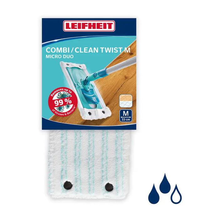SPARE TOWEL CLEAN TWIST 33CM FOR MOP COMBI CLEAN LEIFHEIT CLEAN TWIST - Мопове метли четки<<<Домашни