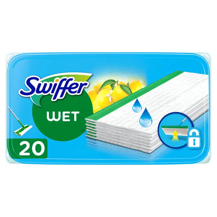 SPARE WET TOWELS FOR DRY AND WET CLEANING 20 PCS SWIFFER - Мопове метли четки<<<Домашни потреби<<<Кухня<<<Praktiker