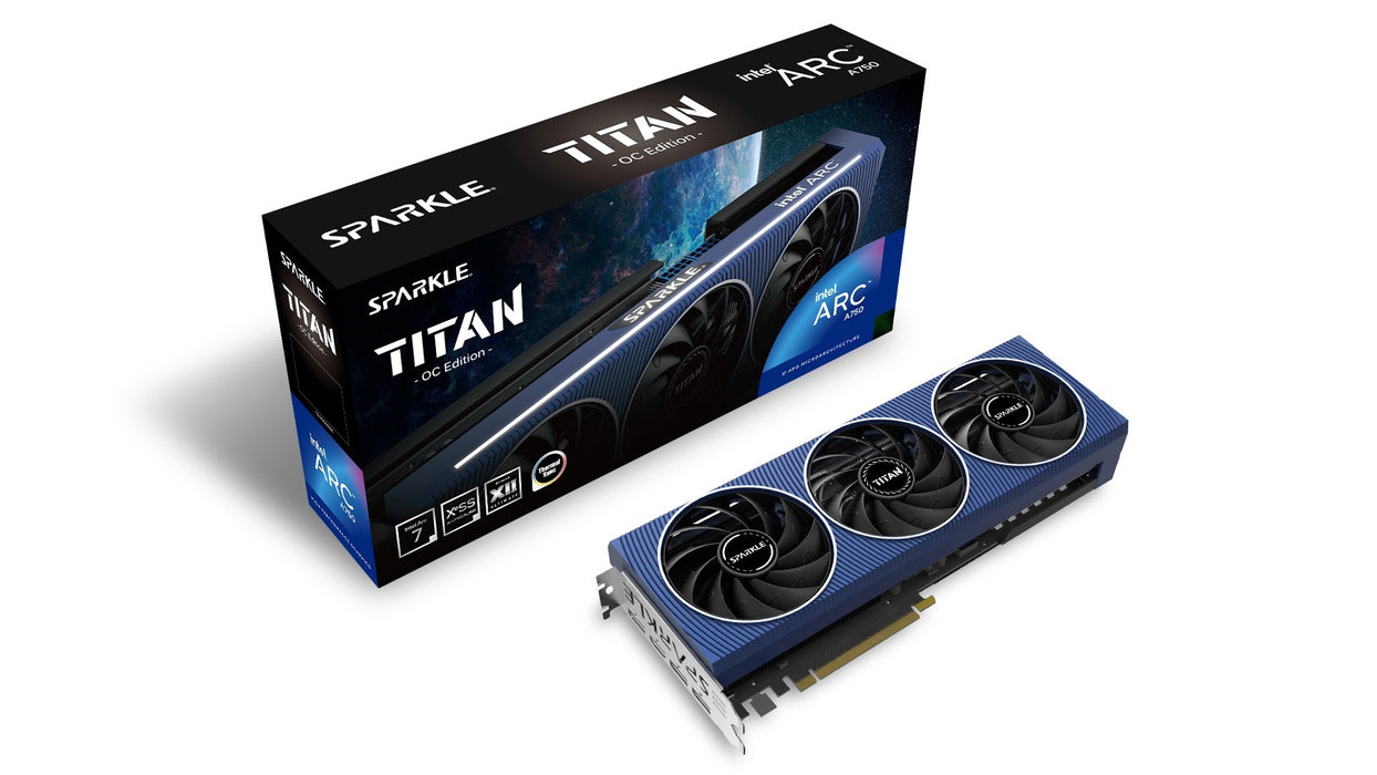 Sparkle Intel Arc A750 TITAN OC Edition 8 GB GDDR6 graphics card