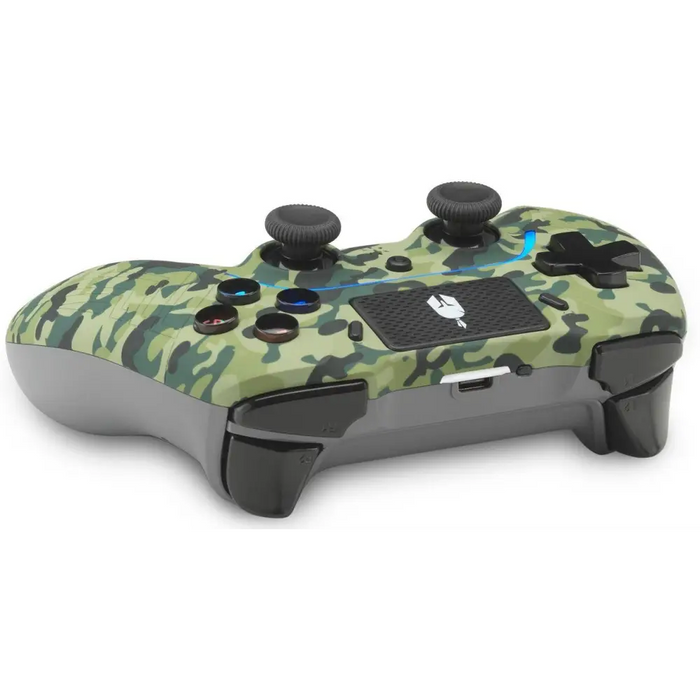 Spartan Gear Aspis 4 Wireless Gamepad for PC and PS4 Green Camo - Геймпадове<<<Геймърска